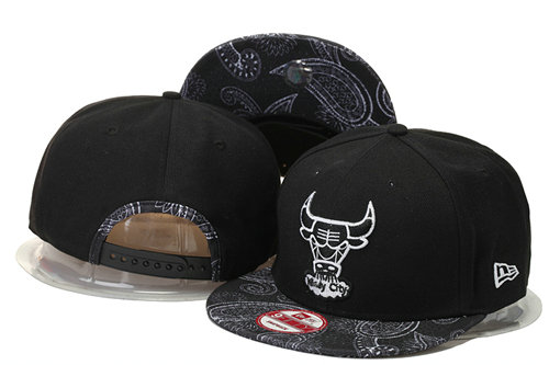 Chicago Bulls Snapback Black Hat 4 GS 0620